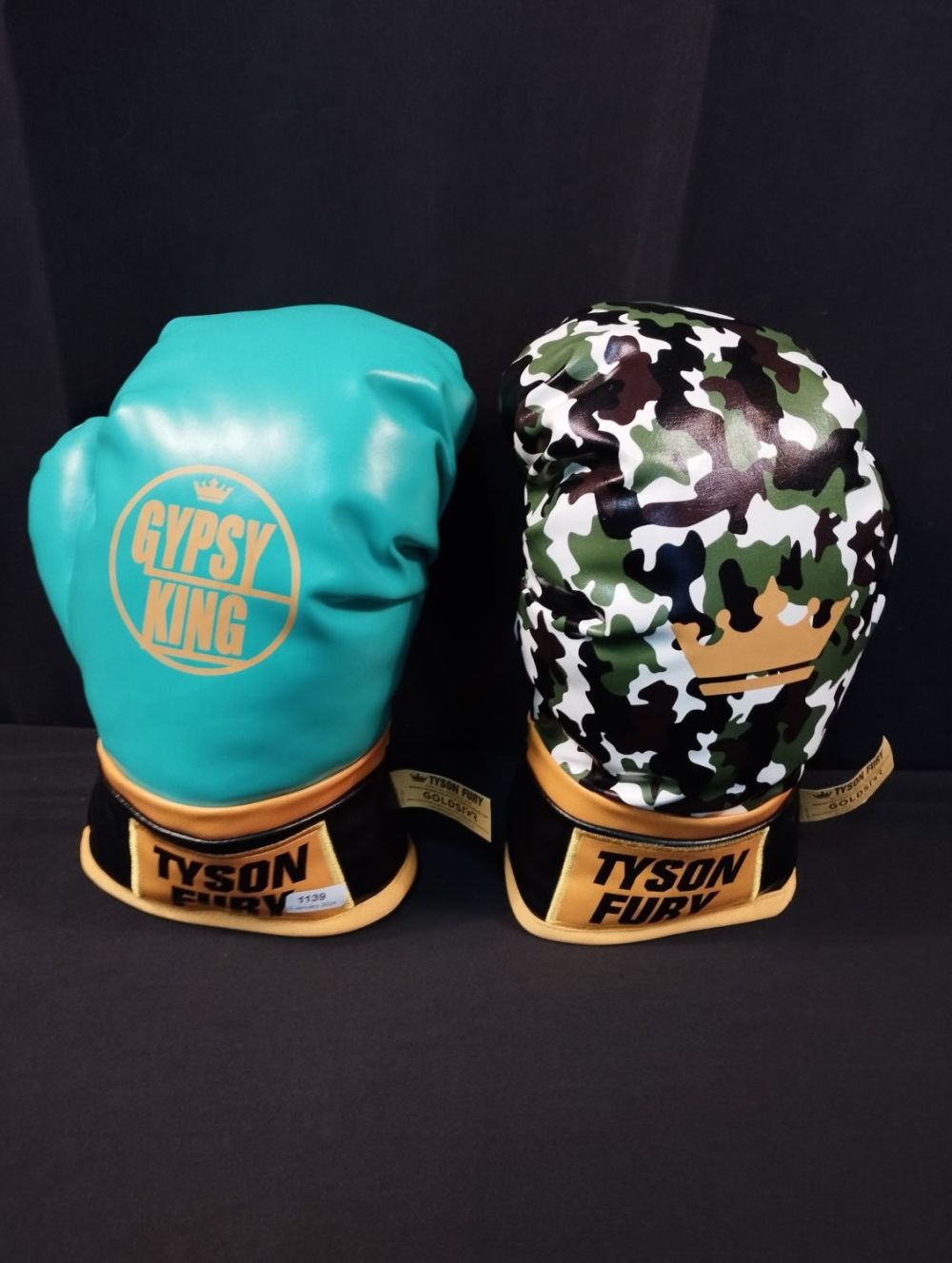 Lot 232: Pair of Official Tyson Fury Soft Toy Boxing...