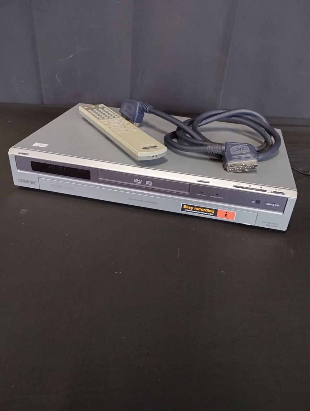 Lot 281: Sony RDR-GX210 Dvd Recorder with Remote and Scart...