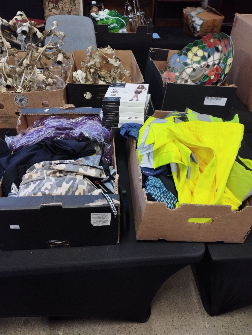 Lot 313: Selection of Various Clothing Items inc Hi-Vis Vests...