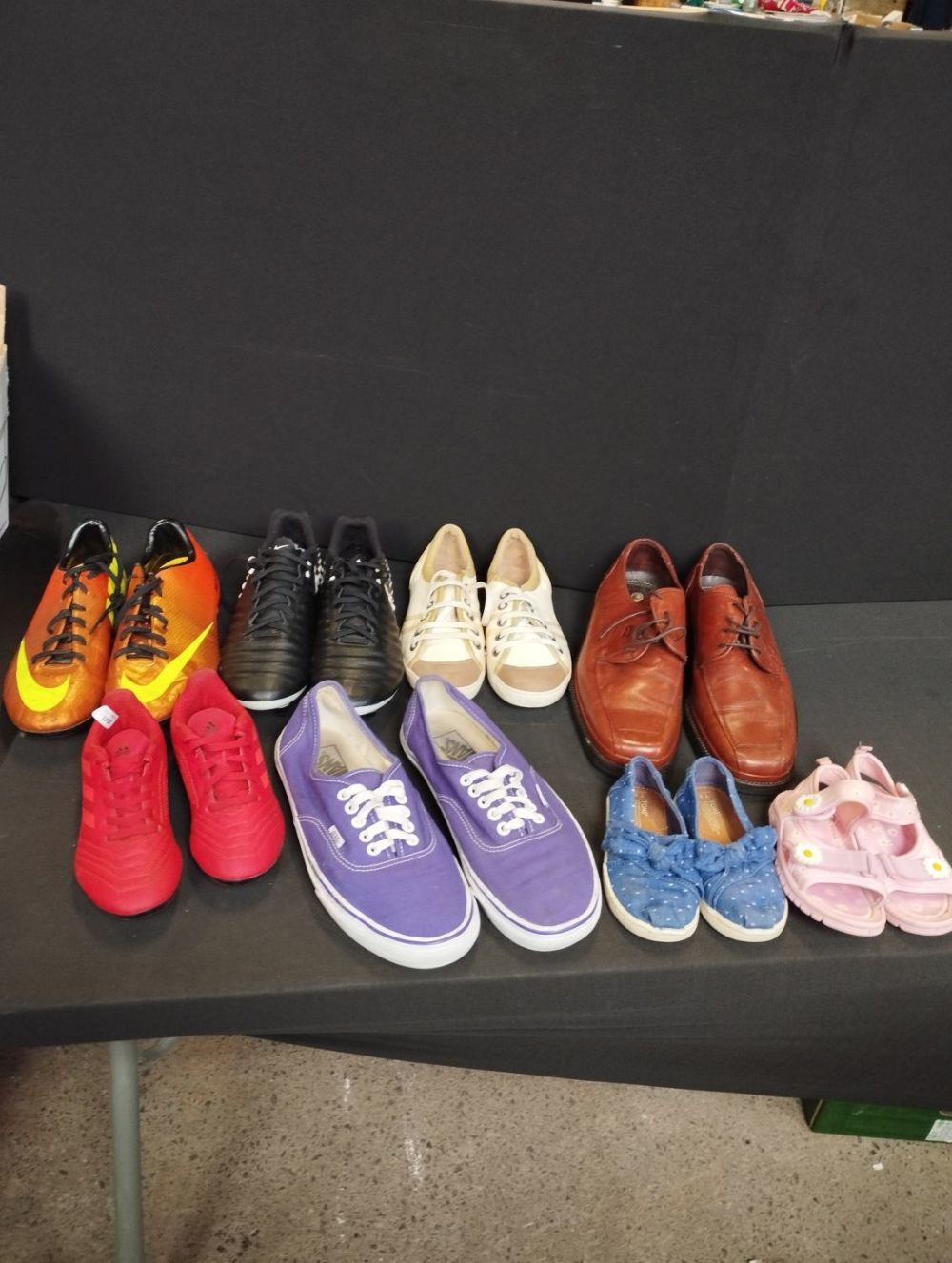 Lot 316: Selection of Adult and Children's Footwear inc Vans,...