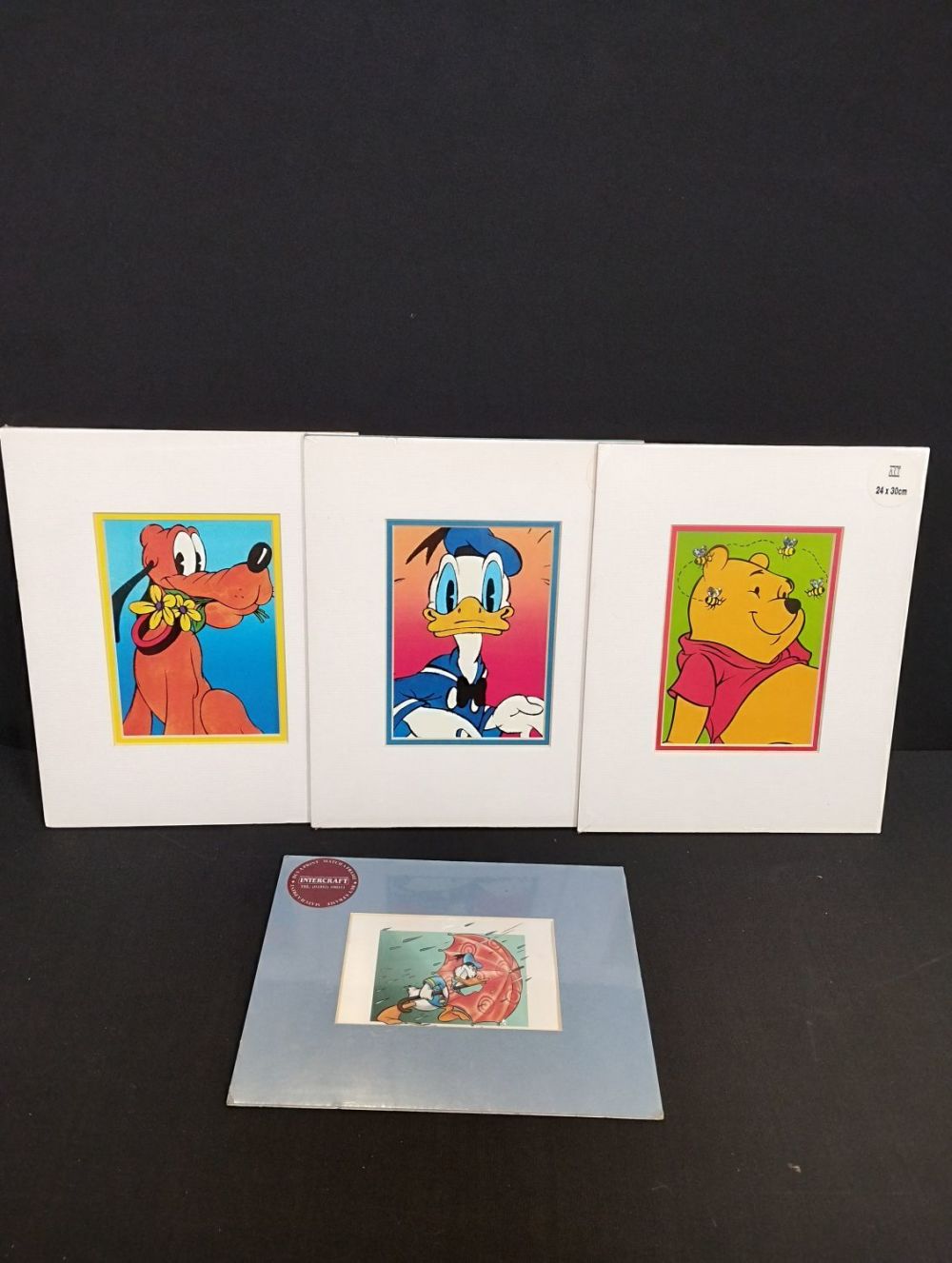 Lot 322: Selection of Four Disney Character Prints