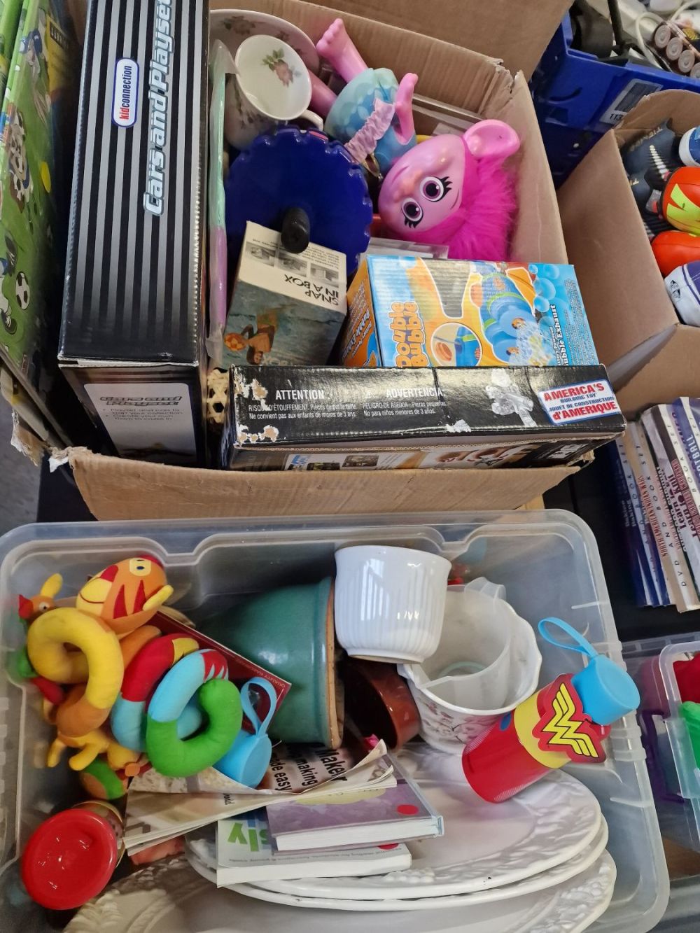 Lot 327: A large selection of new and used items....