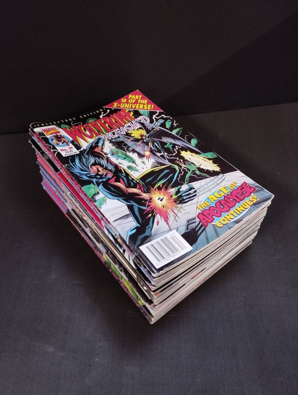 Lot 337: Approximately 24 Marvel Collectors Edition Wolverine Comics. Wolverine...