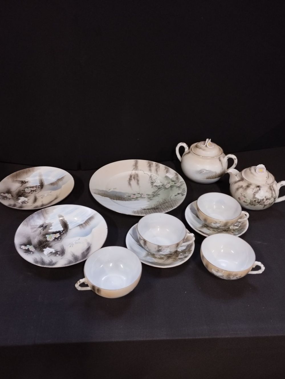 Lot 346: Vintage Oriental Tea Set