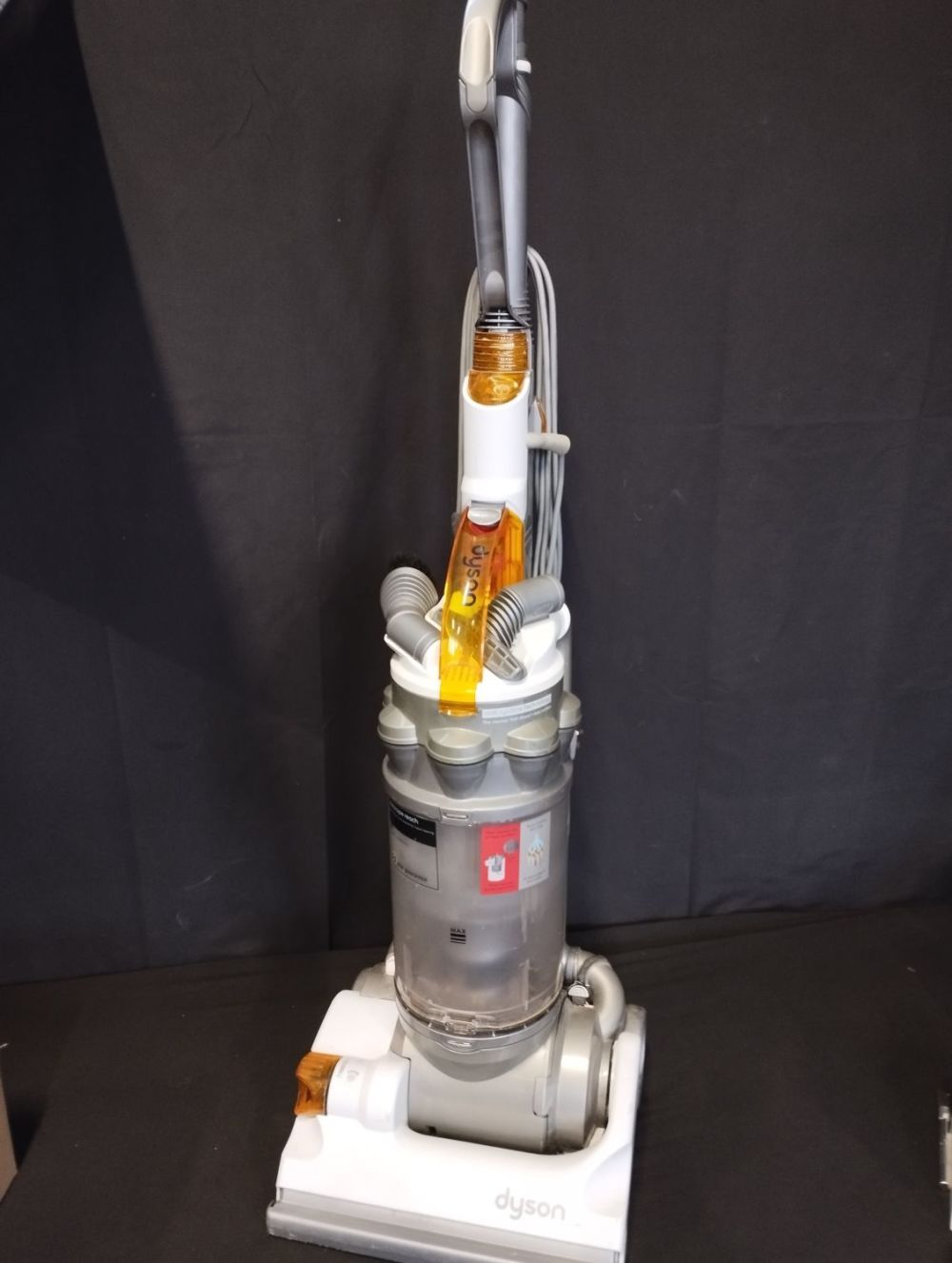 Lot 352: Dyson DC14 Upright Vacuum Cleaner with Accessories. Tested...