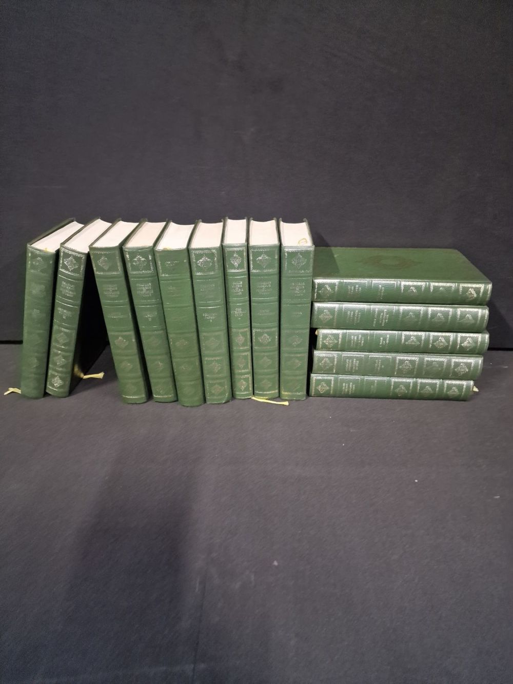 Lot 361: Charles Dickens complete Work hard back book set...