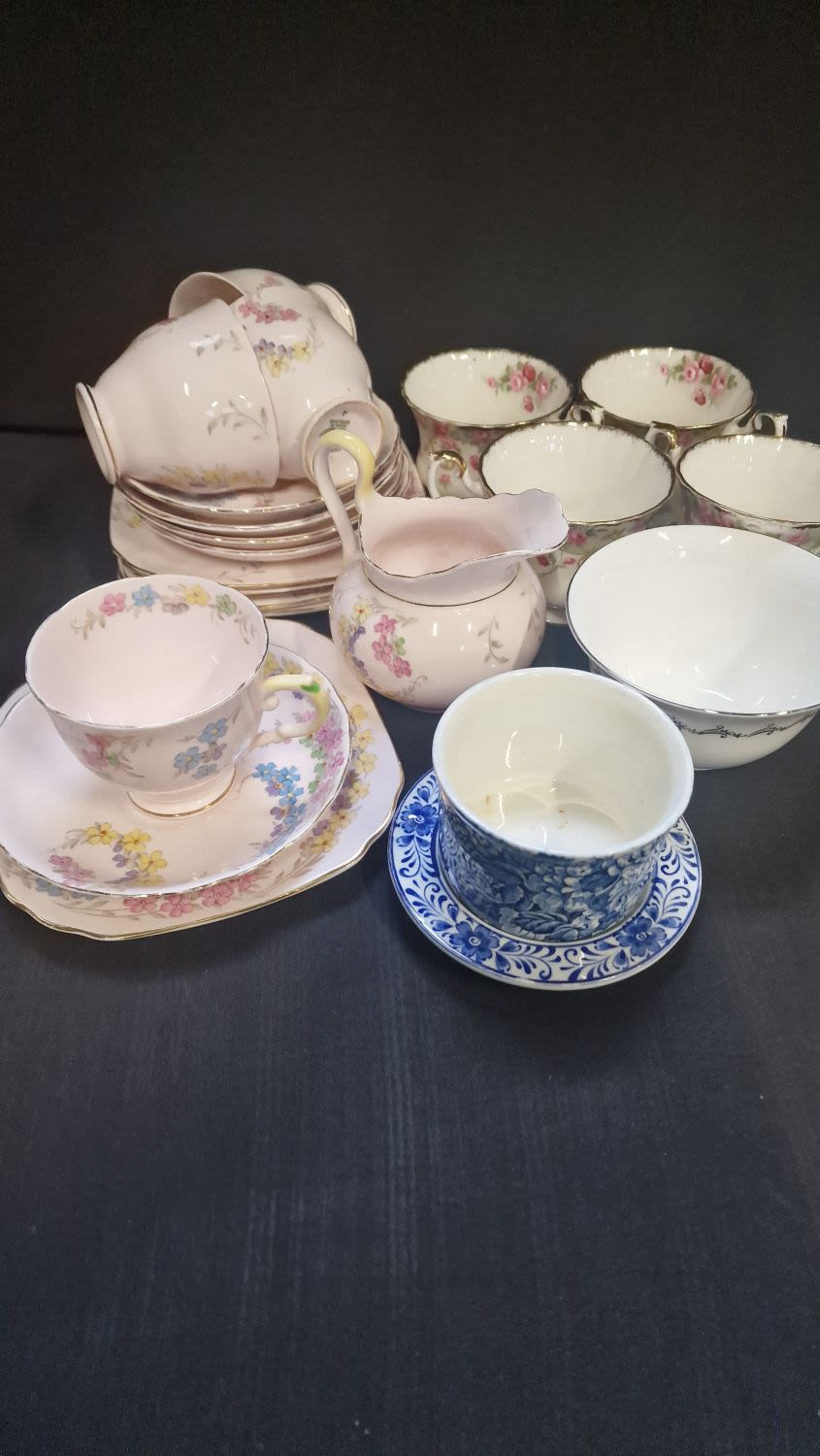 Lot 71: A collection of fine bone china includes Grafton,...
