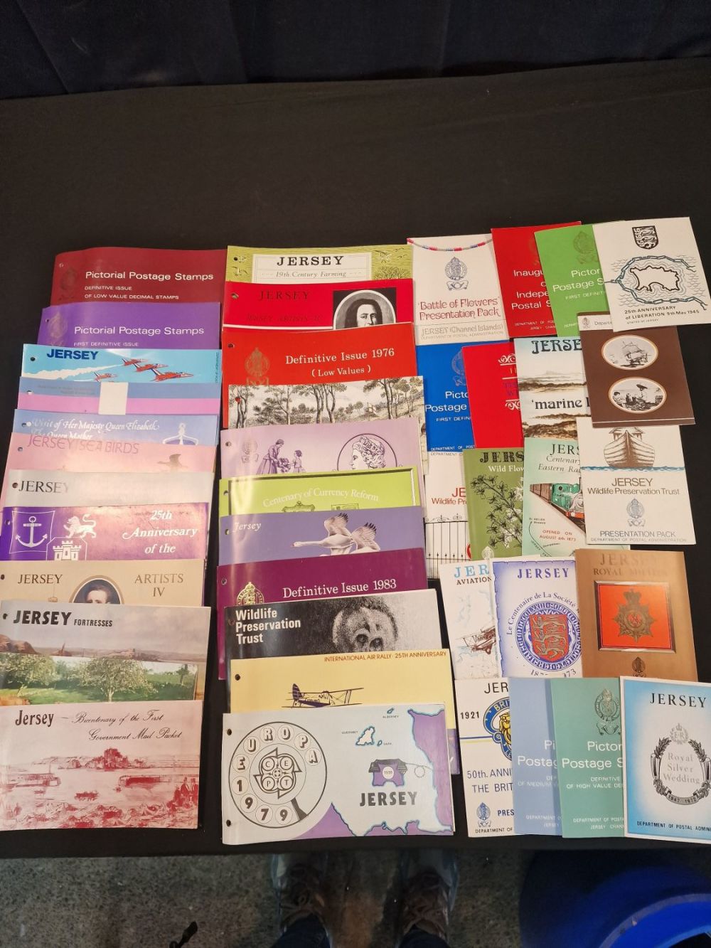 Lot 142: A collection of approximately 48 JERSEY commerative collectable...