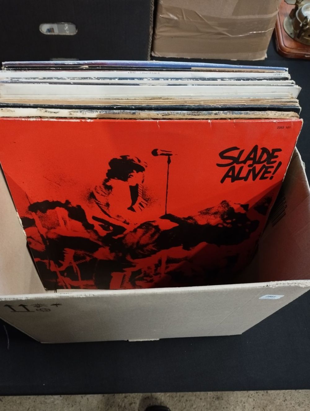 Lot 145: Selection of Vintage Collectable Vinyl Records inc Slade,...