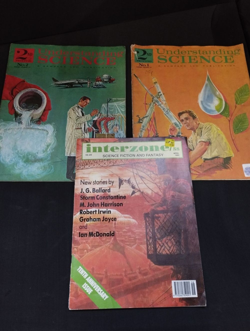 Lot 149: Vintage Science Magazines. Sampson Low Publications Understanding Science...