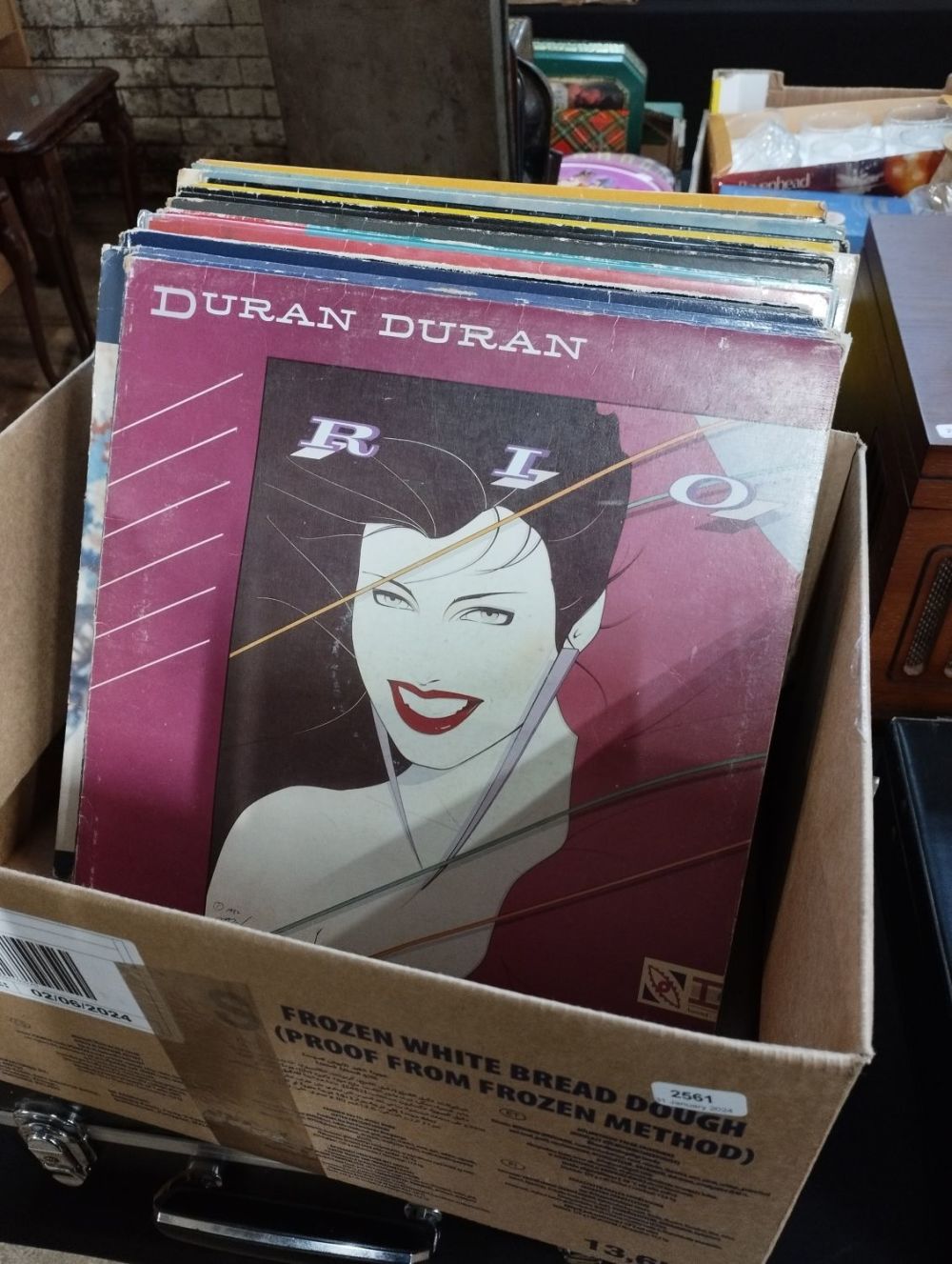Lot 156: Selection of Vintage Collectable Vinyl Records Mostly 80's...