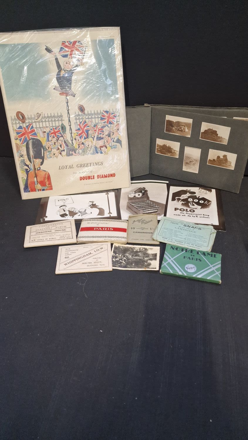 Lot 222: A collection of vintage and advertisements. Includes POLO...