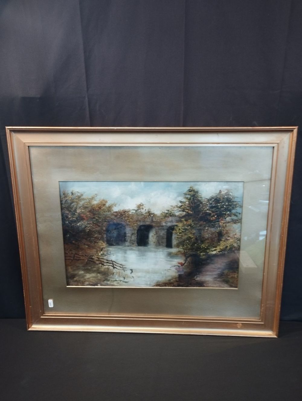 Lot 238: Original Framed Oil Painting Signed by Minnie Williamson...