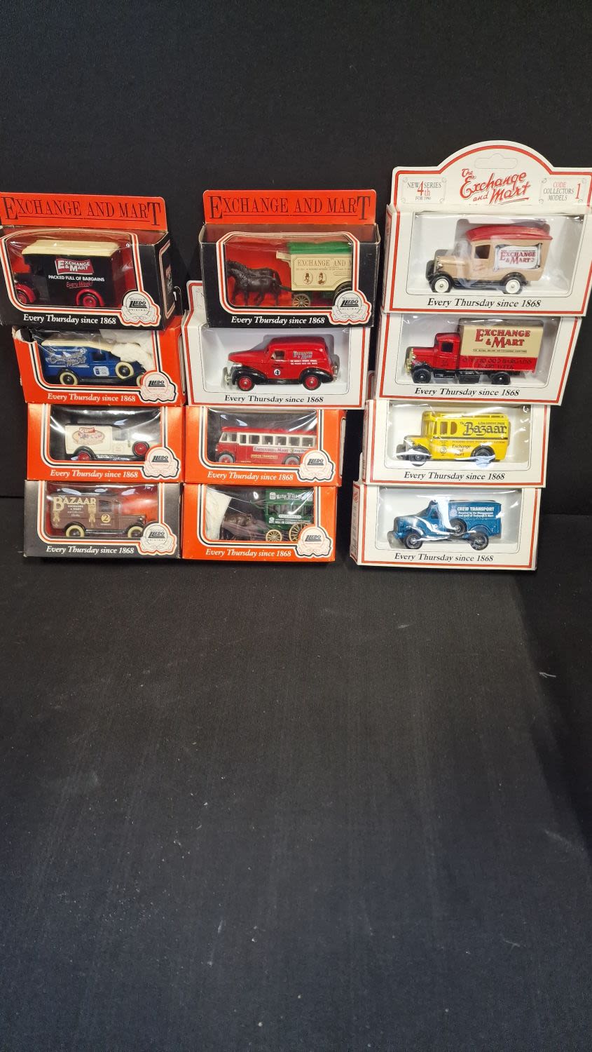 Lot 274: A collection of Exchange and Mart Lledo collectable...