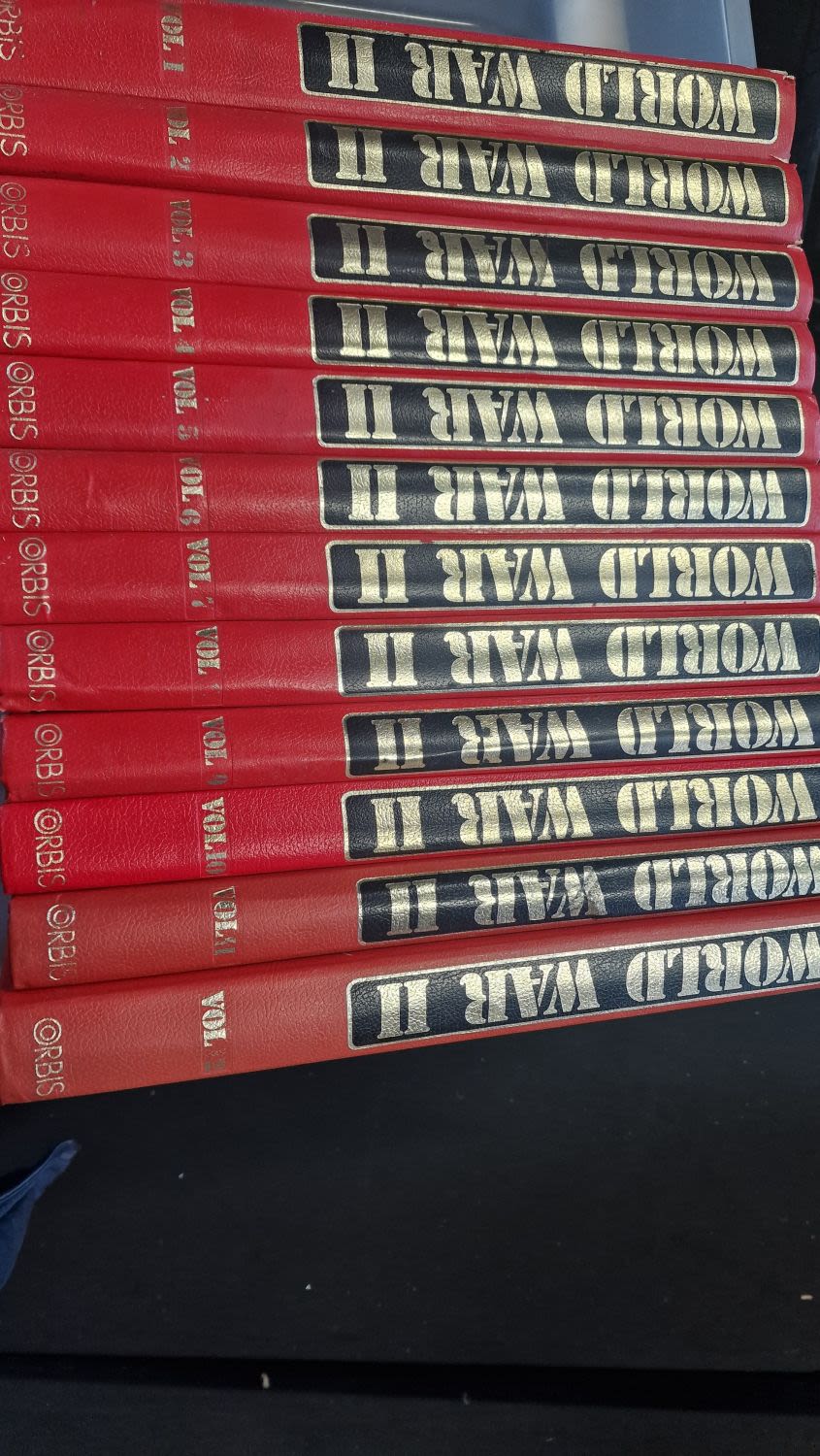 Lot 60: Volume 1 to 12 World War II RBIS...