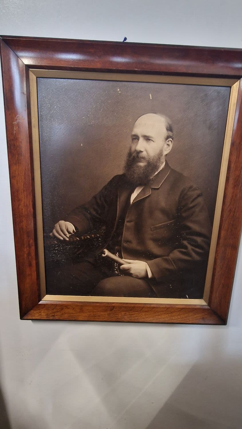 Lot 65: A self portrait of John Cowan Esq (1827-1893),...