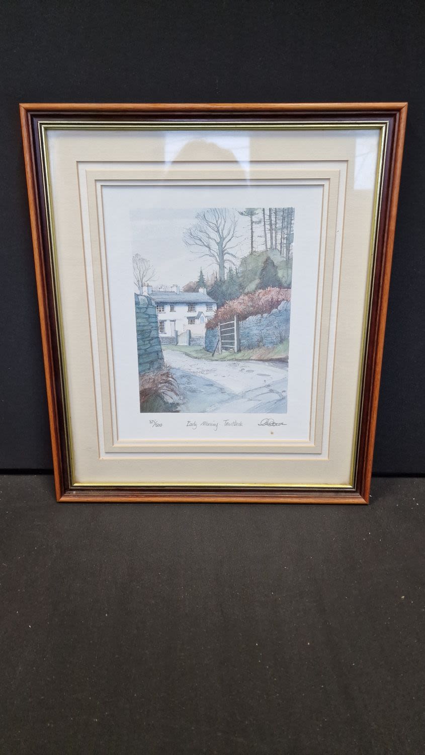 Lot 84: A limited edition picture by Geoffrey Cowie 375/500...