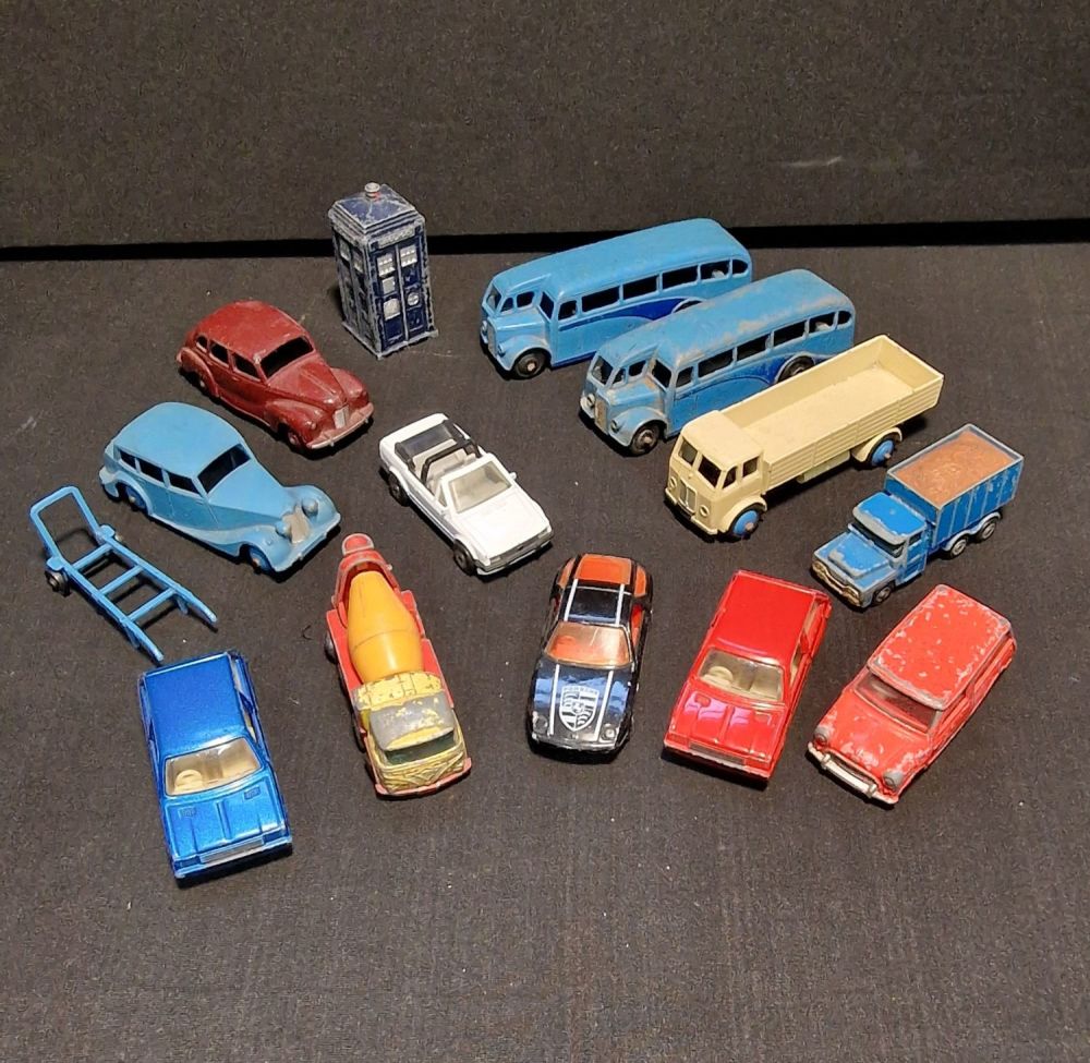 Lot 89: A collection of vintage Corgi, Dinky Toys, Corgi...