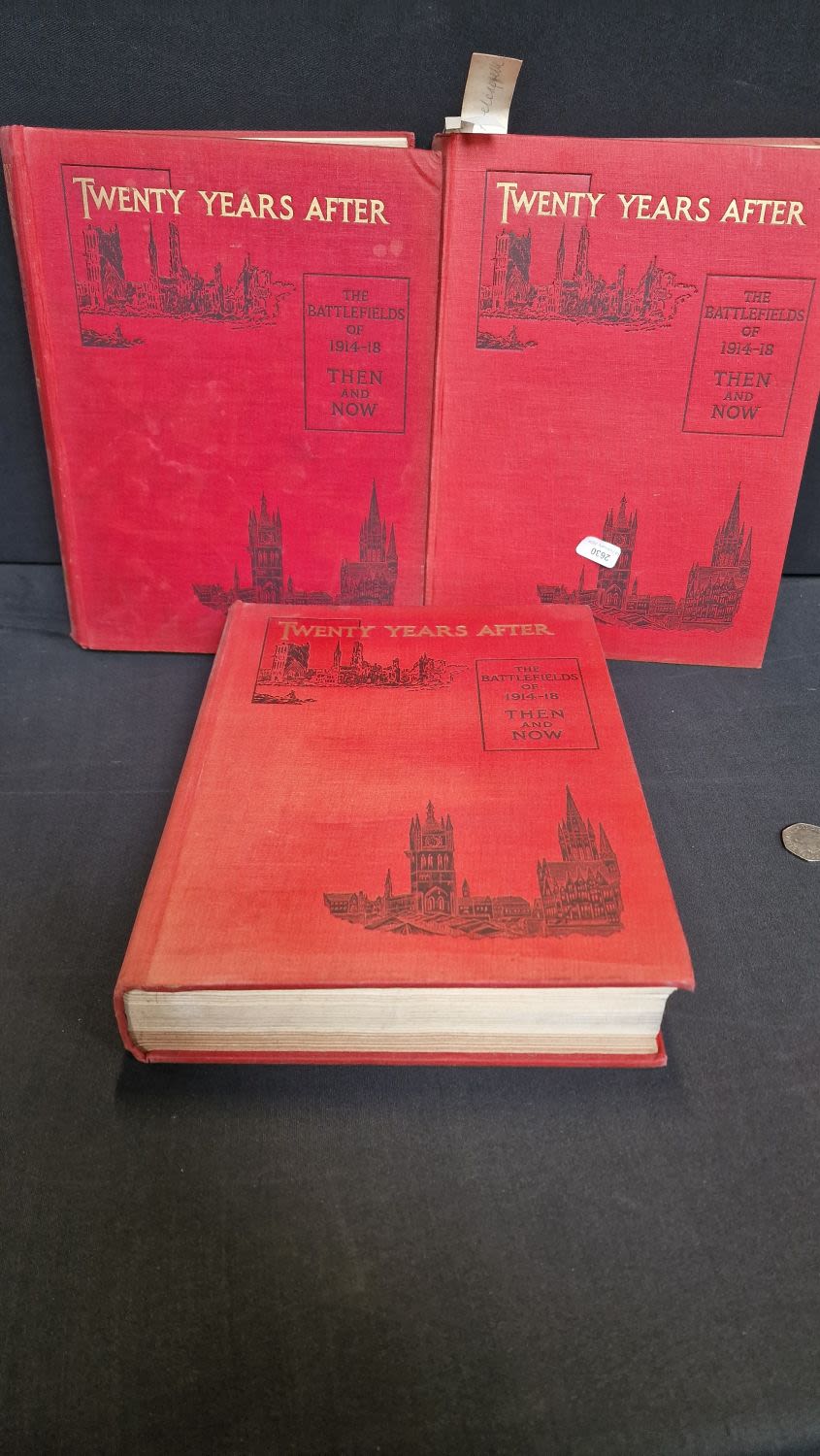 Lot 202: Three hard back vintage Newnes books. Twenty years...