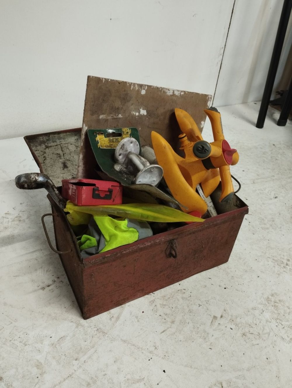 Lot 240: Selection of Hand Tools and Fixings in a...