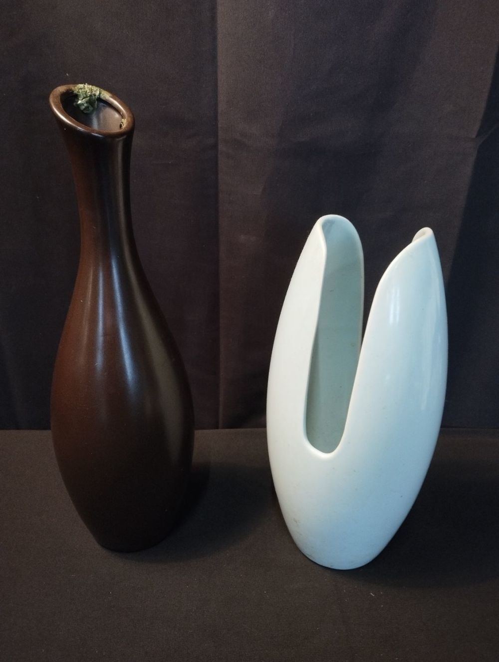 Lot 282: Pair of Decorative Vases. Tallest one is approx....