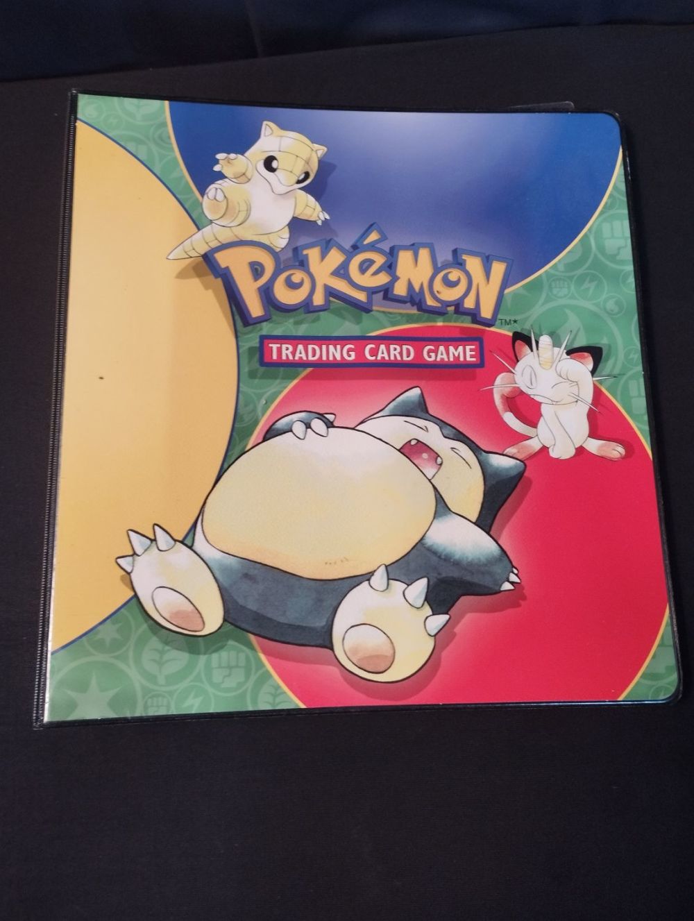 Lot 313: Vintage Nintendo Pokémon Trading Card Game Ring Binder...