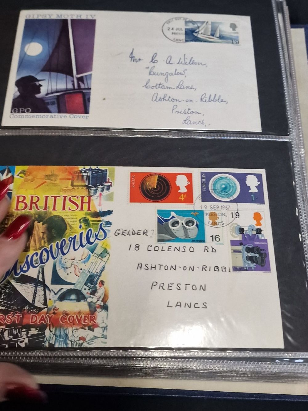 Lot 324: A large collection of approximately 96 first day...