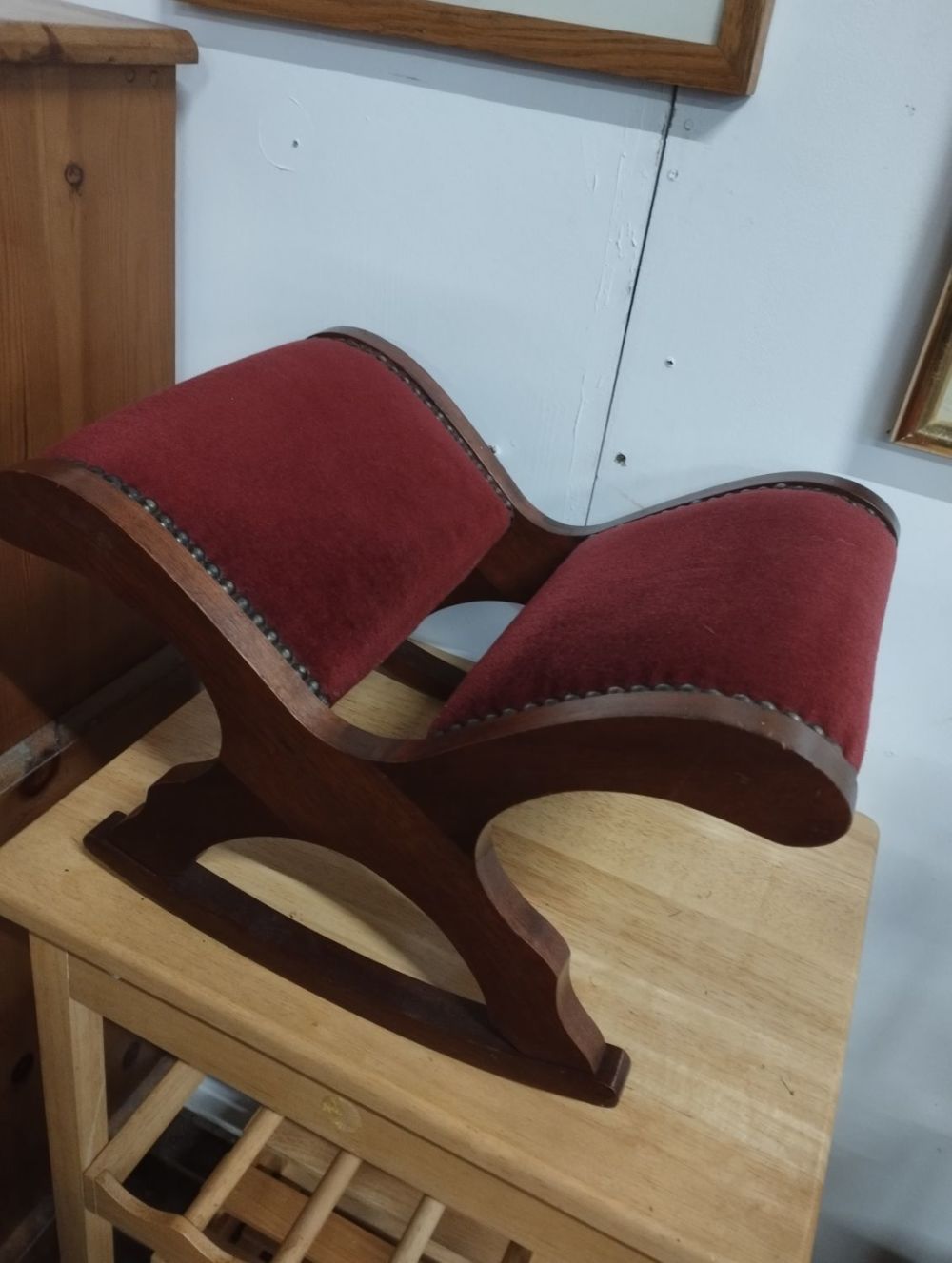 Lot 371: Vintage Foot Stool