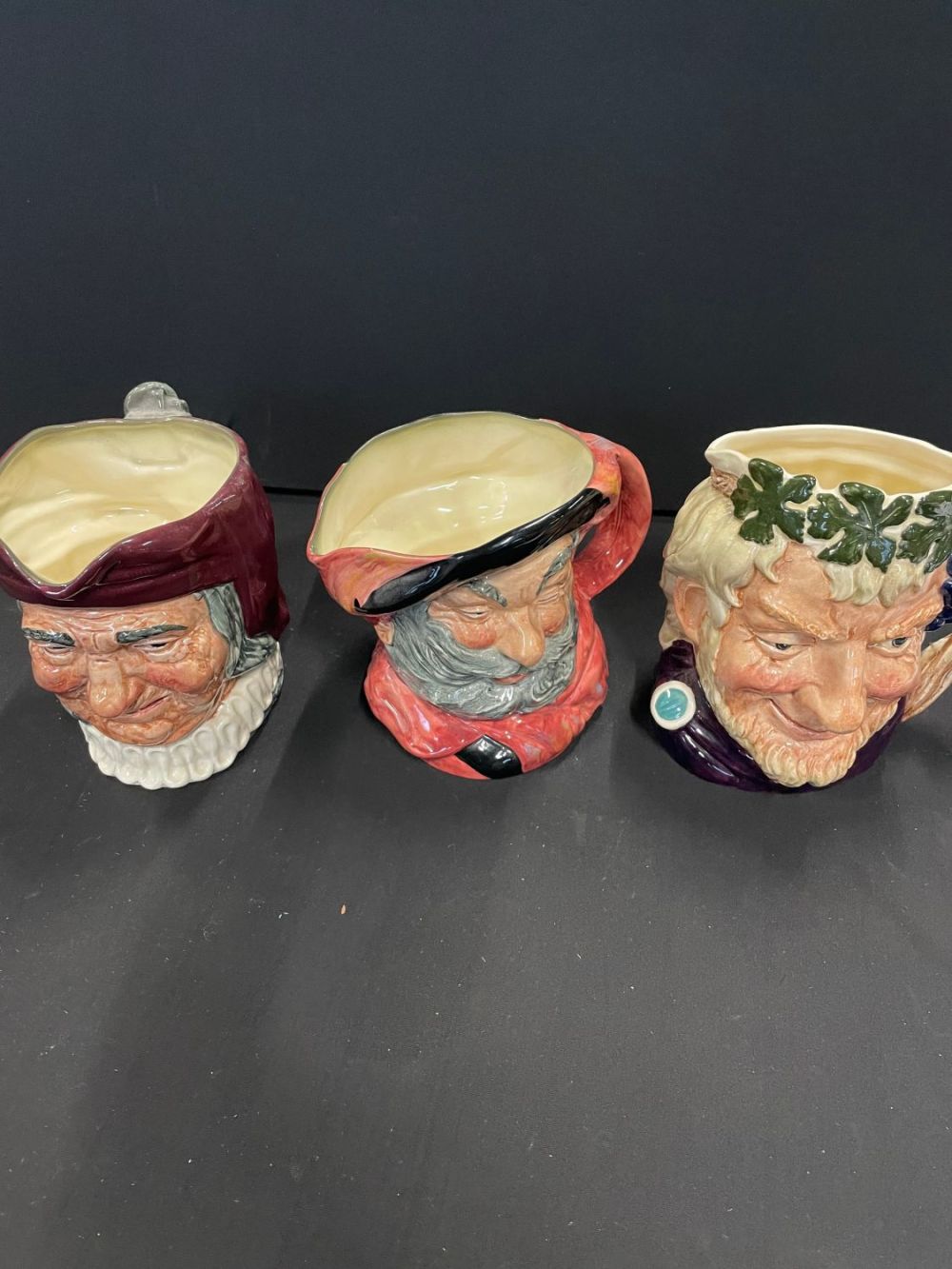 Lot 197: Selection Of 3 Collectable Large Character Jugs Inc...