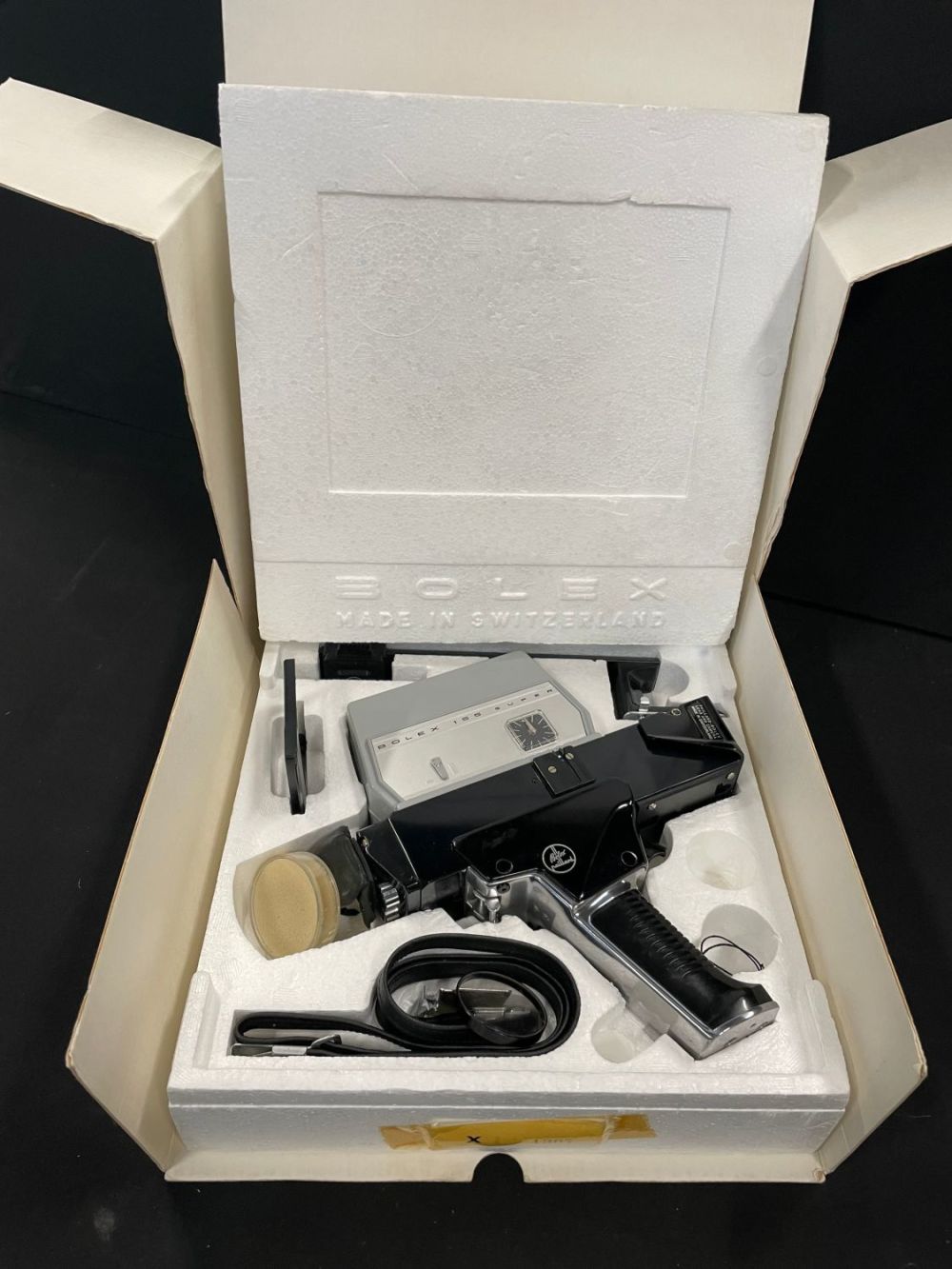 Lot 201: Vintage Boxed Bolex 155 Microzoom Super 8 Camera...