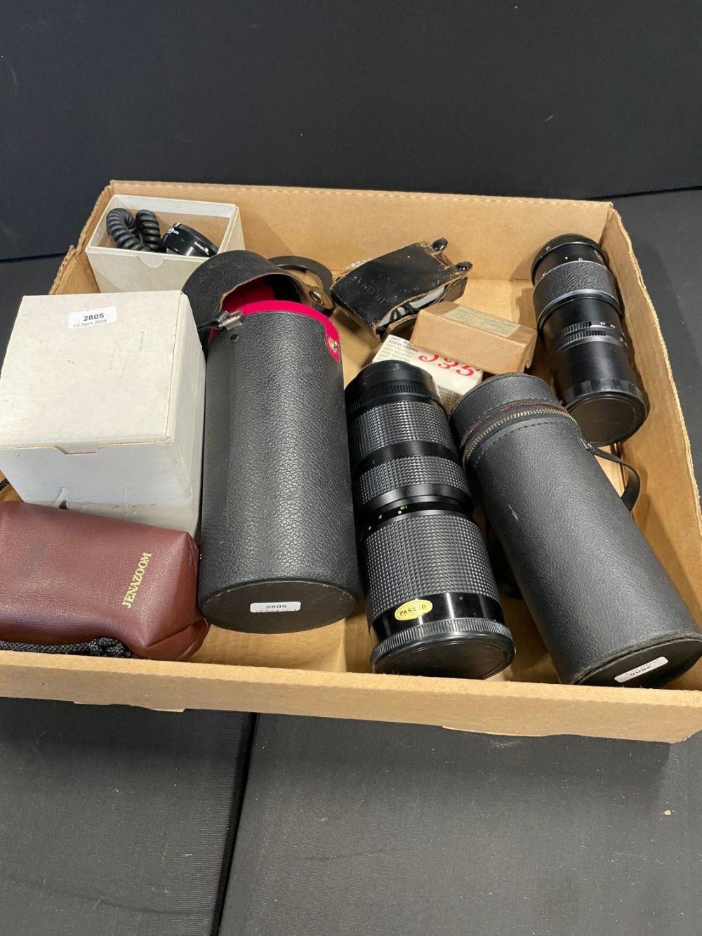 Lot 202: Selection Of Various Camera Equipment Inc Lenses, Light...