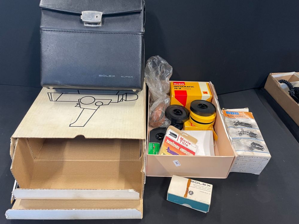 Lot 203: Boxed Bolex Super8 Accessories