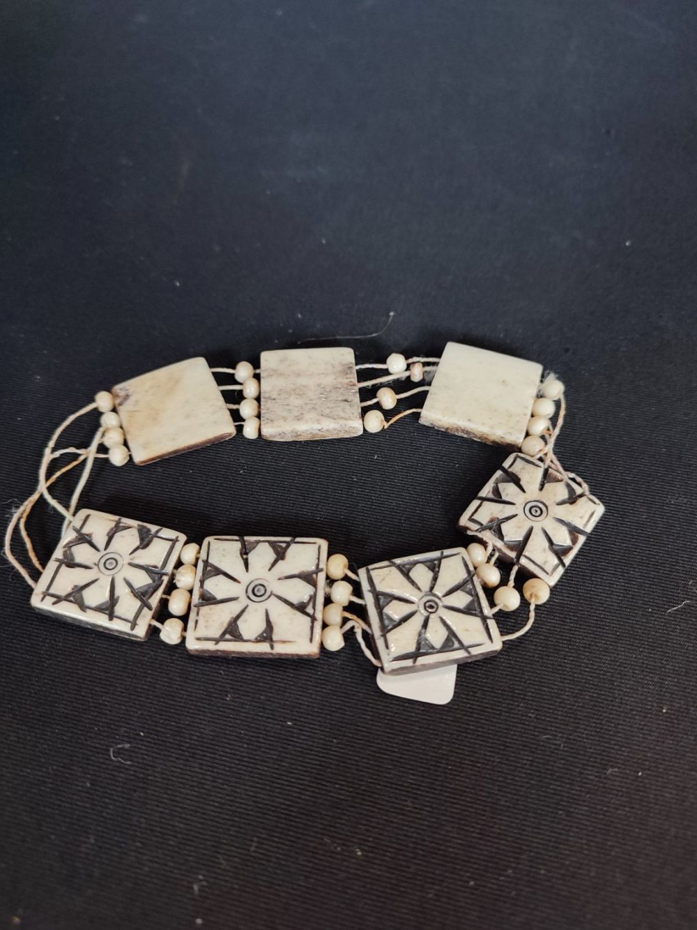 Lot 275: Vintage bone bracelet