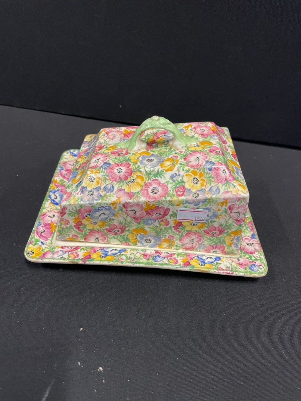 Lot 292: Vintage Royal Tudor Butter Dish