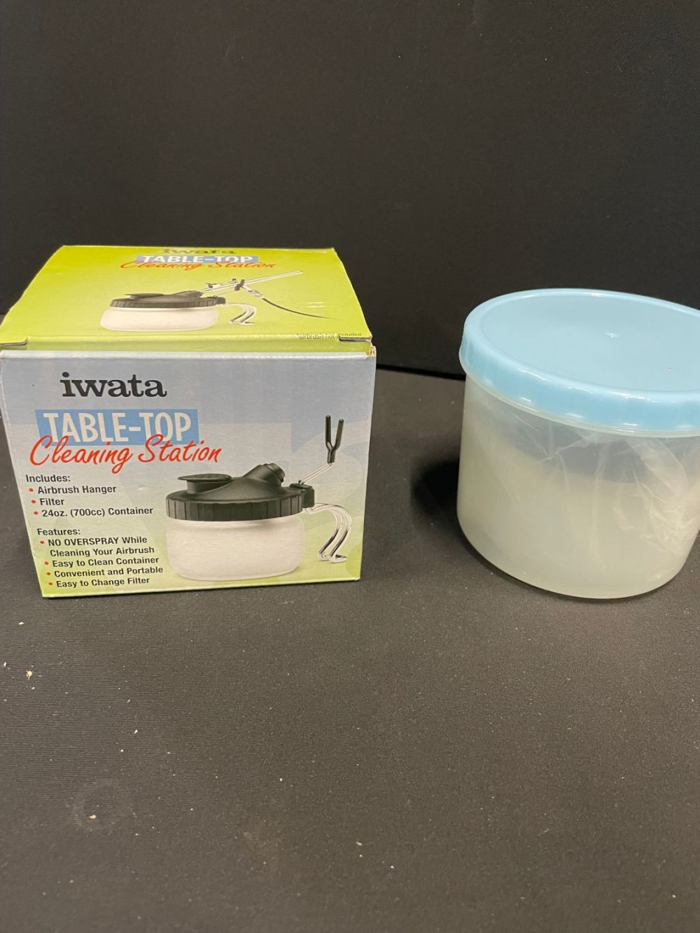 Lot 294: Artists Airbrush Tabletop Cleaning Station