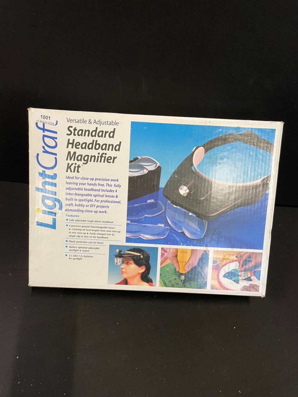 Lot 300: Lightband Headband Magnifier Kit
