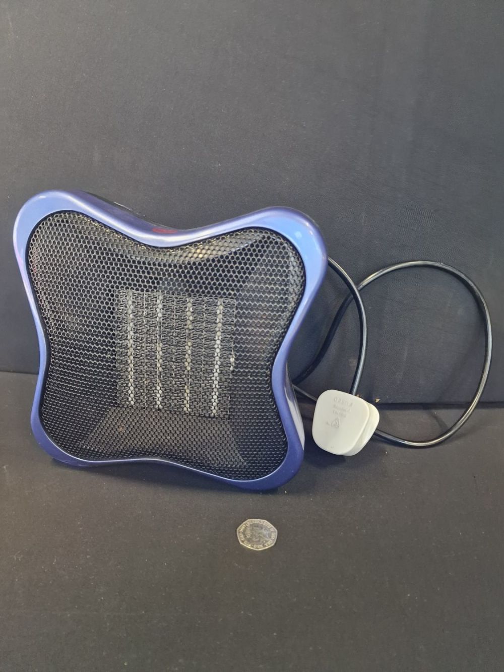 Lot 352: MAZDA NKT1500-612 fan heater. Tested and working