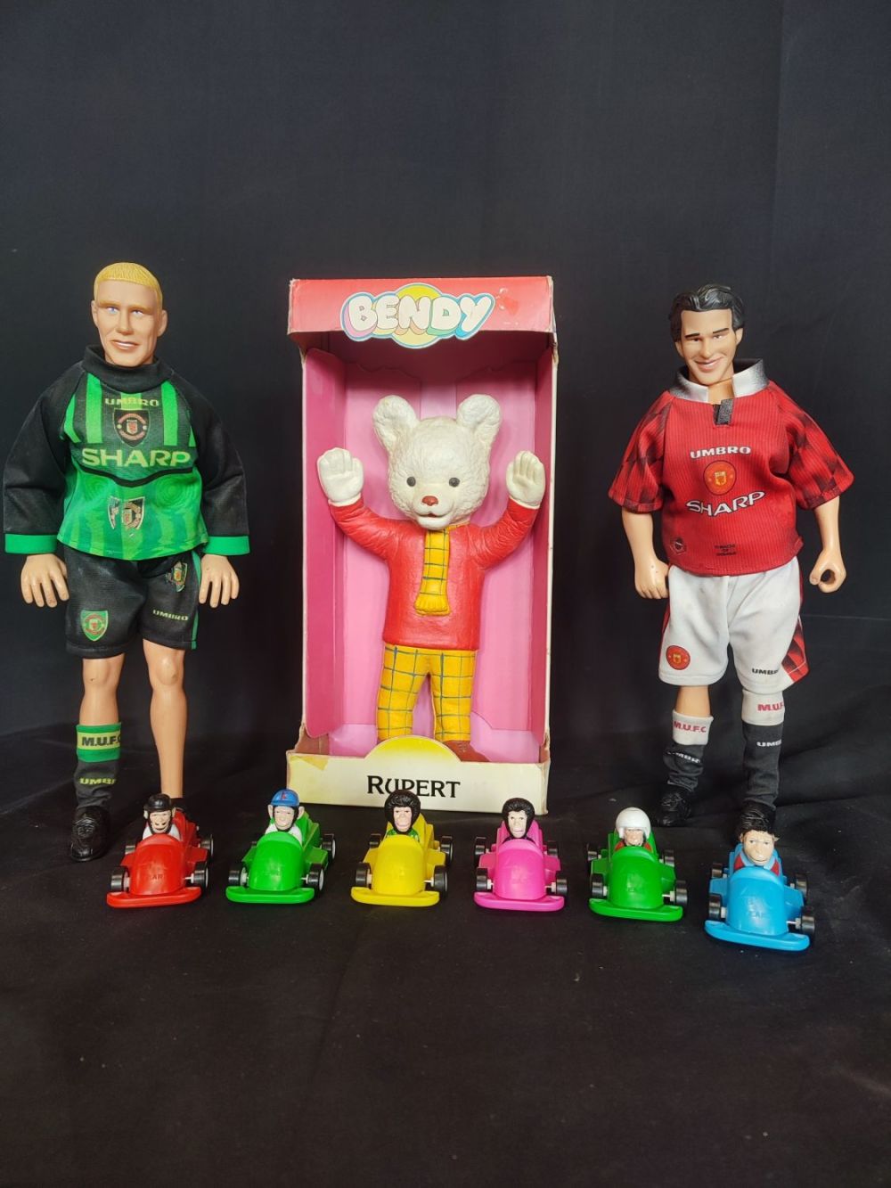 Lot 364: 1960s Rupert the bear Bendy Rubber toy still...