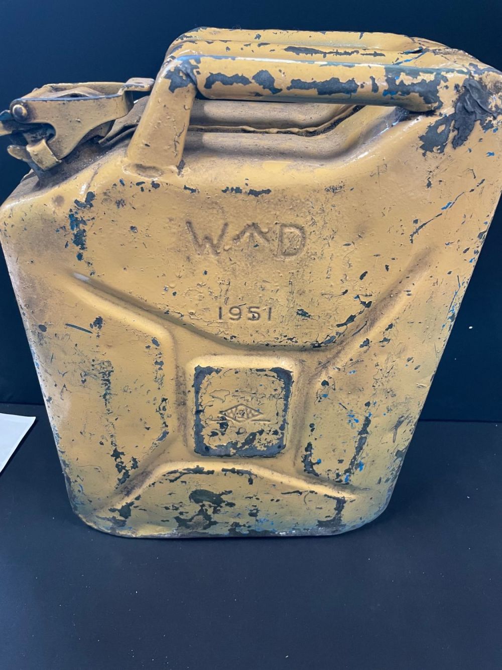 Lot 66: 1951 Military Jerry Canister