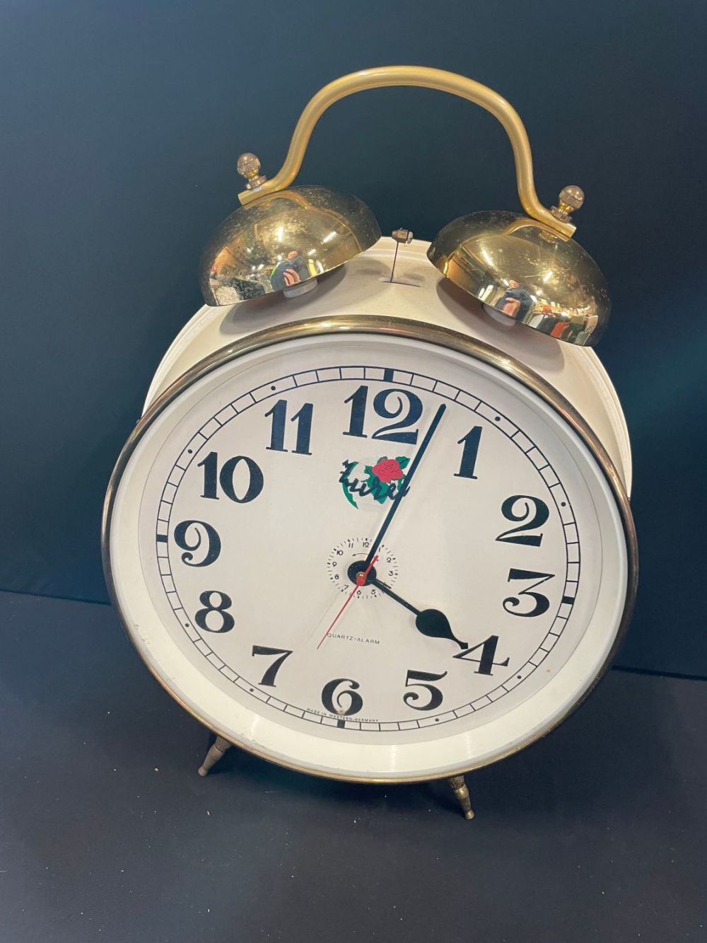 Lot 70: Large Oversized West German Alarm Clock