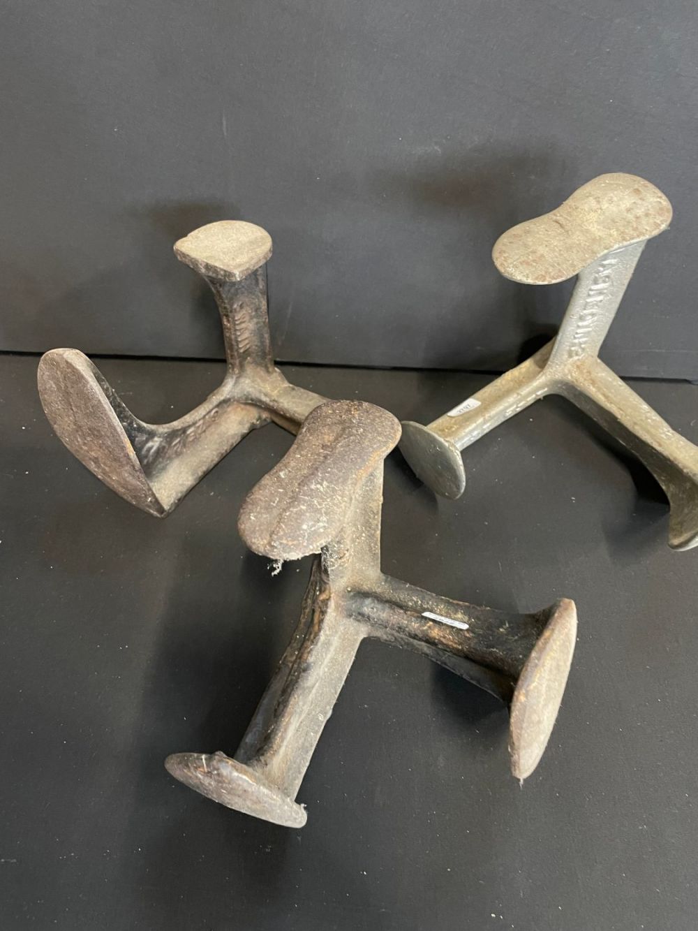 Lot 100: 3 Sets of Cobblers Shoe Lasts