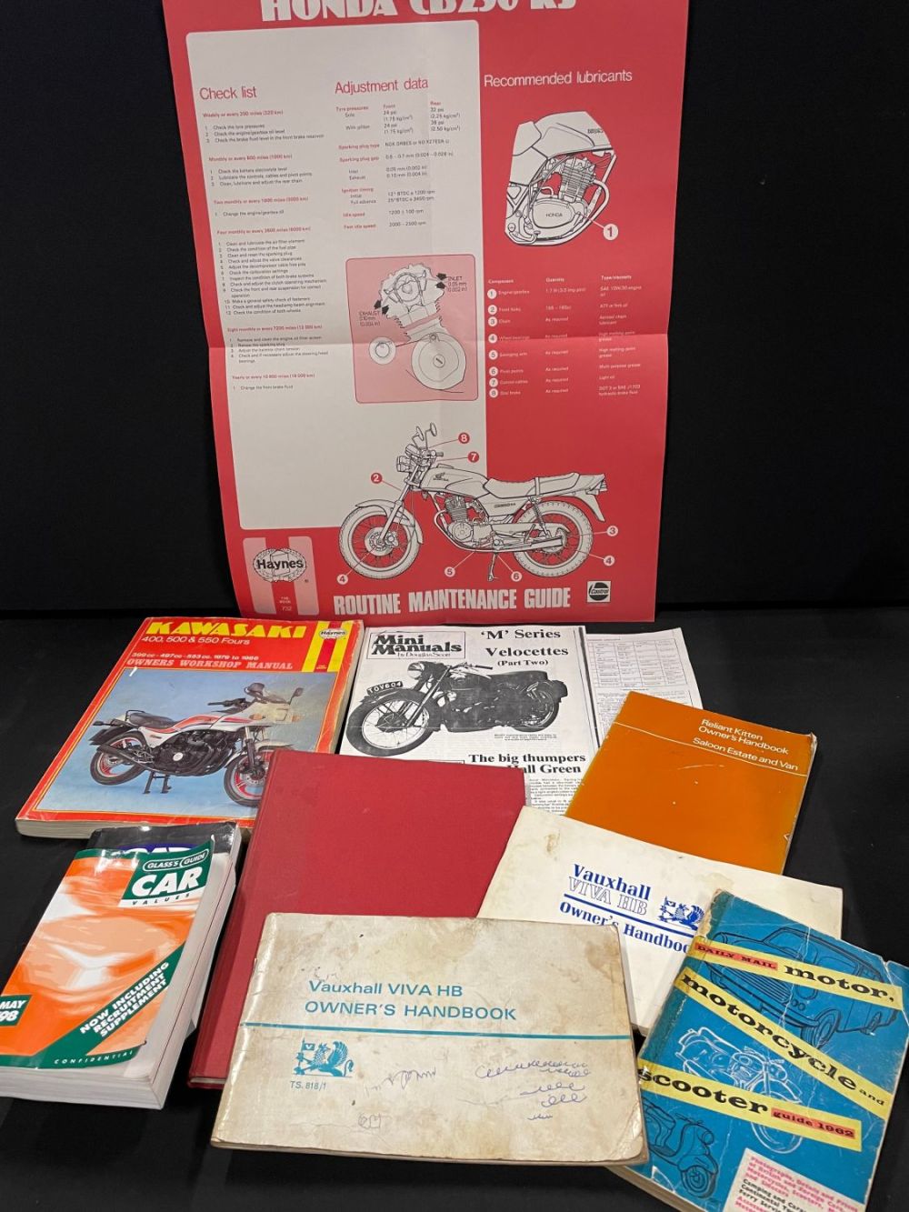Lot 113: Selection Of Vintage Motoring Books