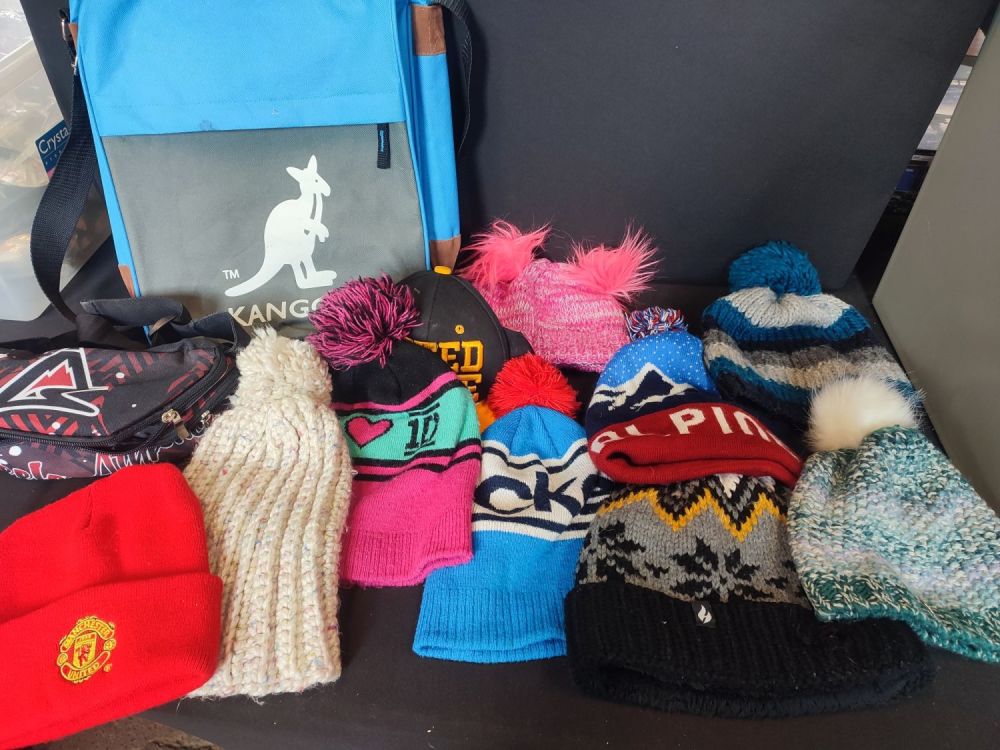 Lot 189: Selection of Hats and bags