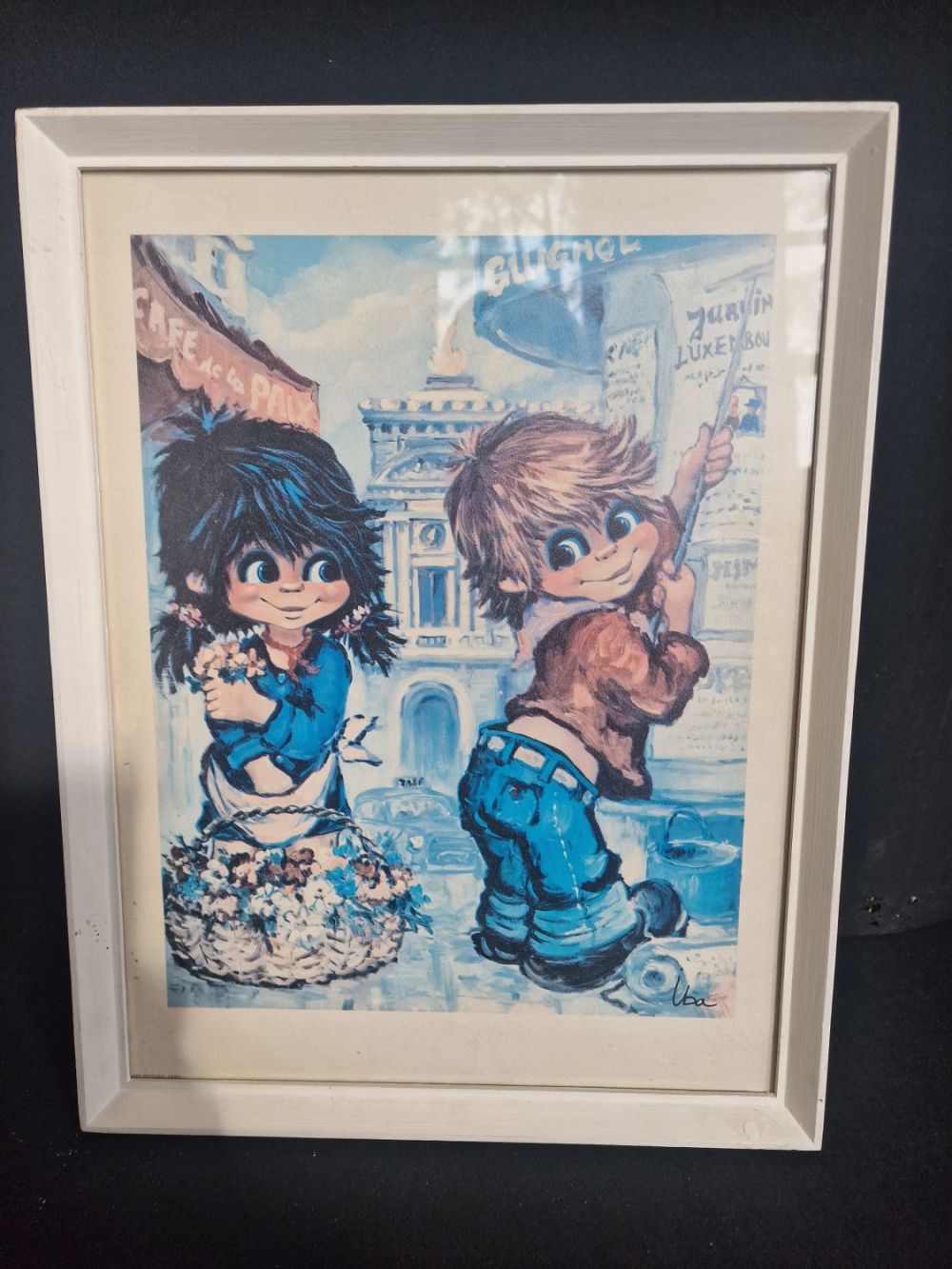 Lot 369: A vintage Collectable Michel T Art Pictures Print...
