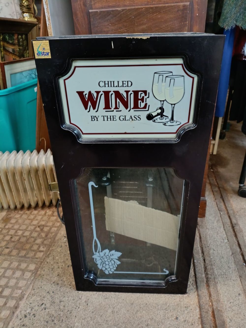 Lot 397: Vintage wine fridge