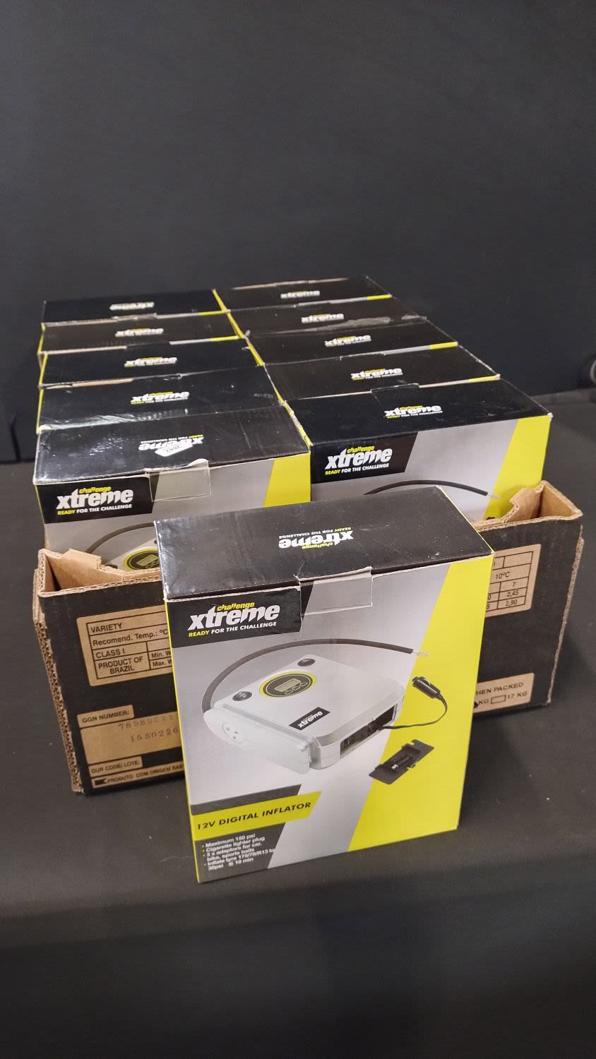 Lot 435: Eleven challenge Xtreme 12v Digital Inflator brand new...