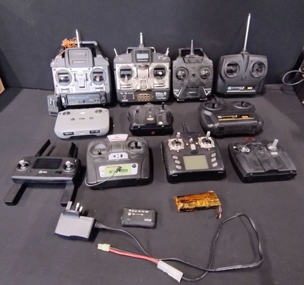 Lot 437: Twelve various remote controls in untested condition one...