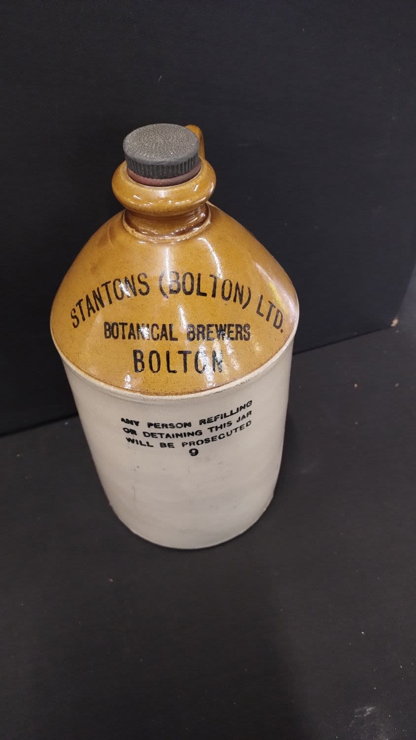Lot 466: Stations of Bolton ceramic demi John