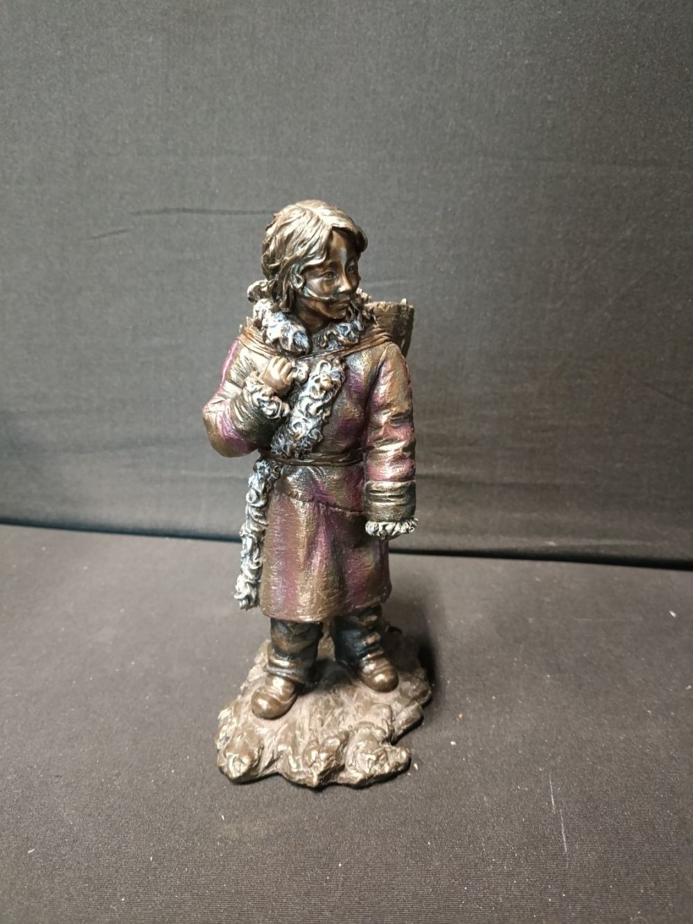 Lot 477: 7.5 inch Figure of a Tibetan Girl with...