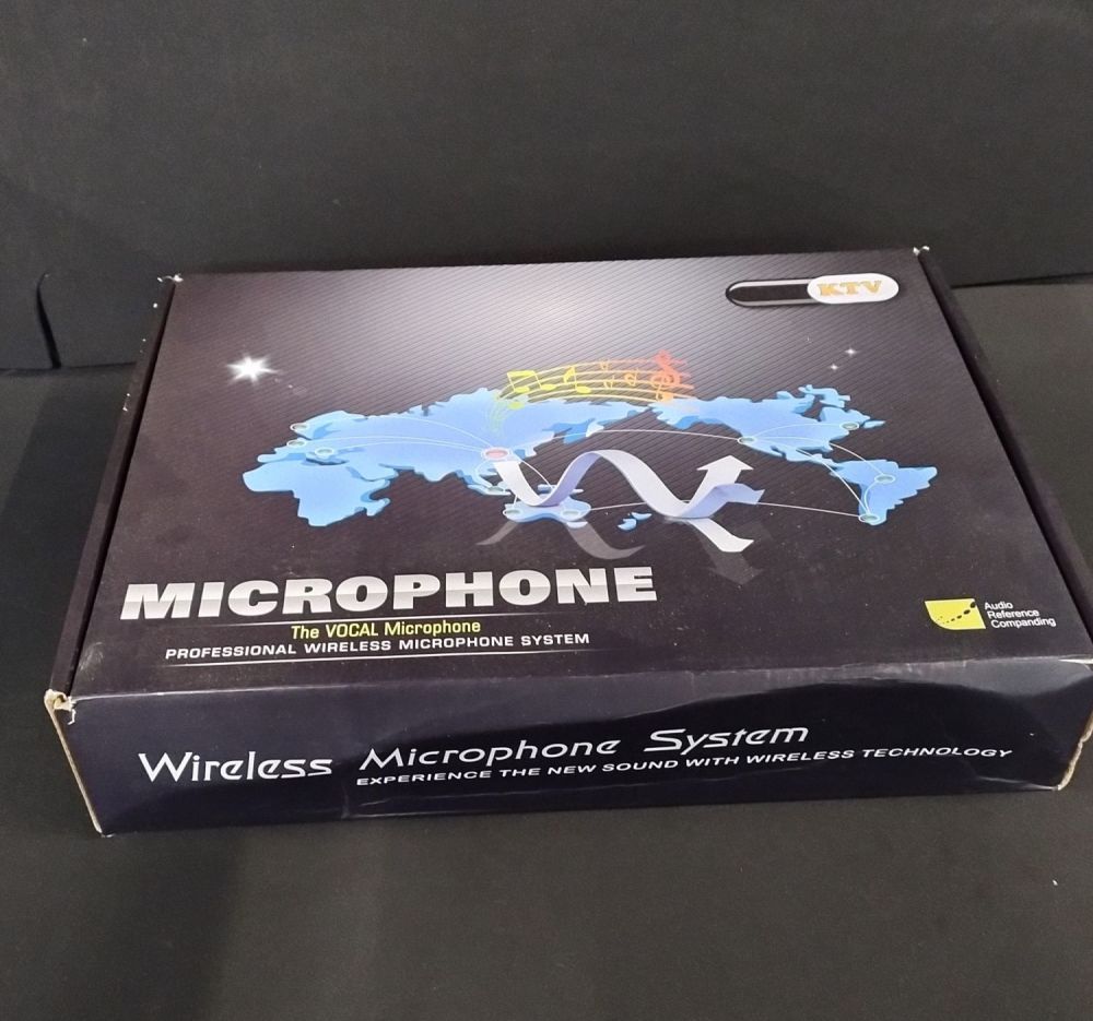 Lot 491: KTV .TONOR, Professional wireless Microphone boxed and in...